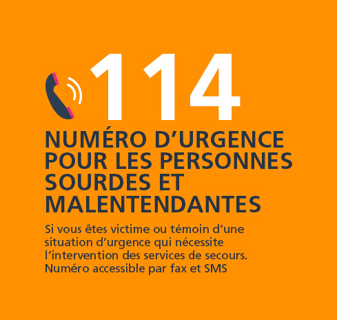 114 numéro urgence malentendants