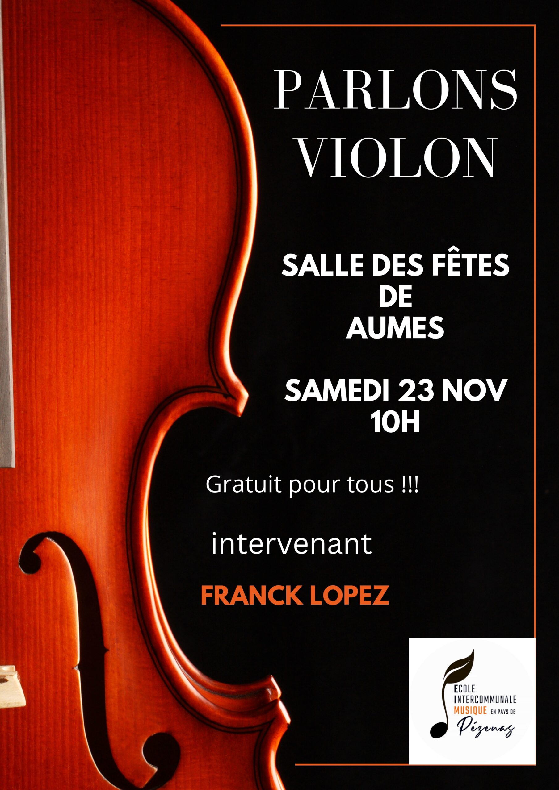 Lire la suite à propos de l’article Parlons Violon