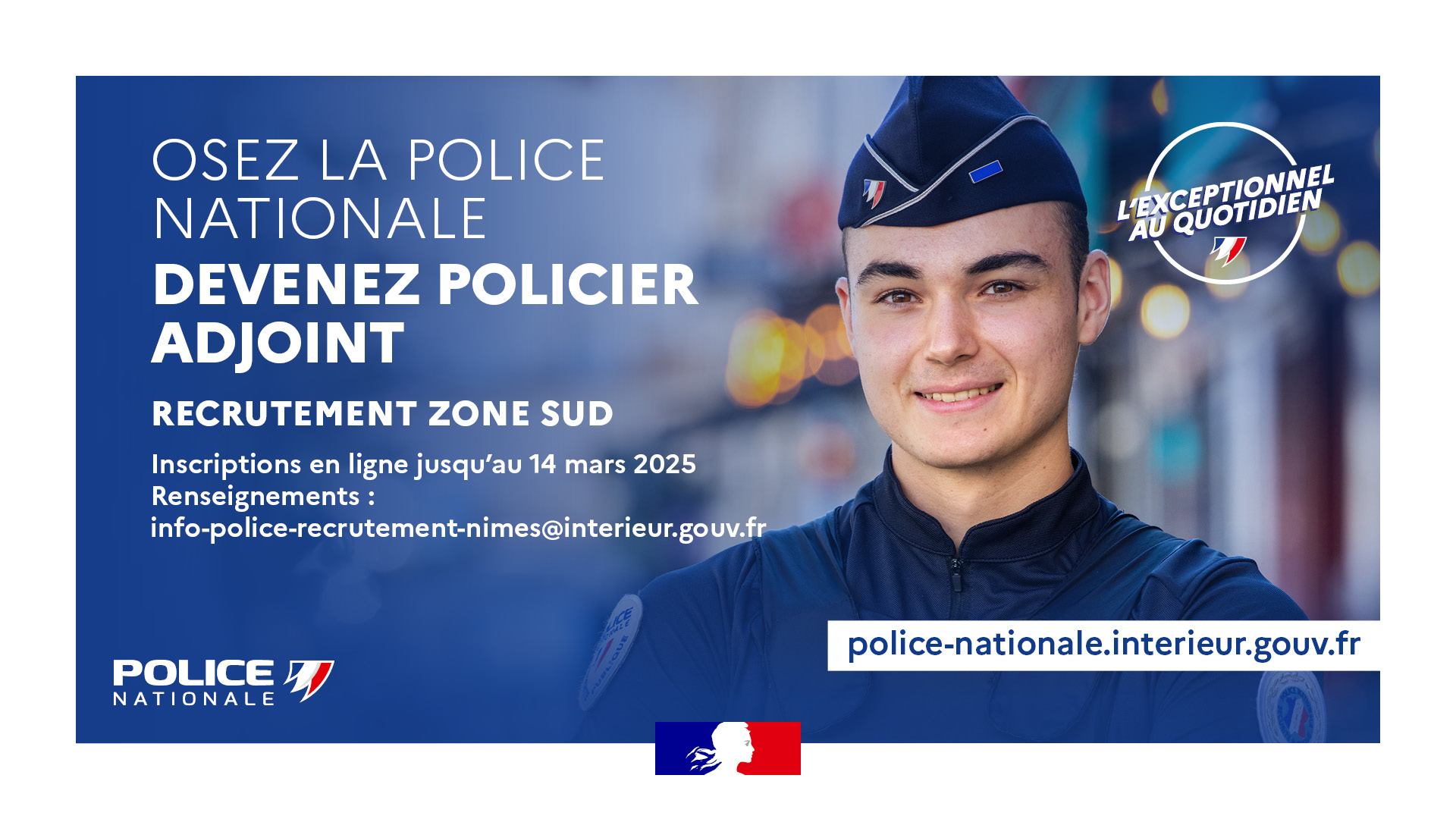 You are currently viewing Recrutement Policier Adjoint